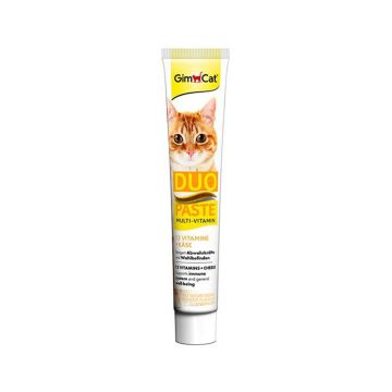 GimCat Multi-Vitamin with Cheese Duo Paste - 50 g