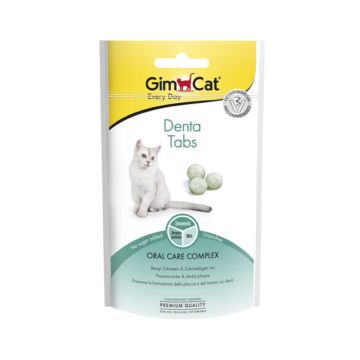 GimCat Denta-Tabs For Cat, 40g
