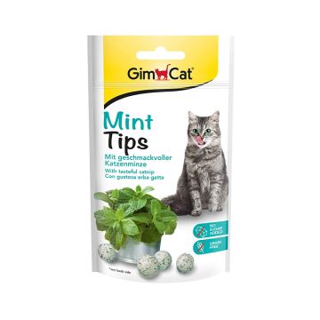 GimCat Mint Tips For Cat, 40g