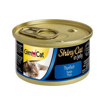 Gimcat Shinycat with Tuna In Jelly Cat Wet Food - 70 g - Pack of 24