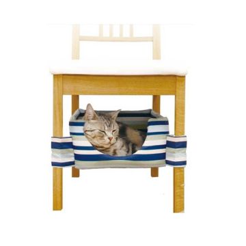فراش لتحت الكرسي للقطط من جيم كات، أصفر، 30 × 15 × 30 سم