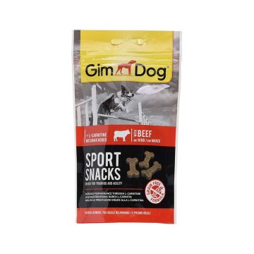 GimDog Sport Snacks with Beef Dog Treats - 60 g