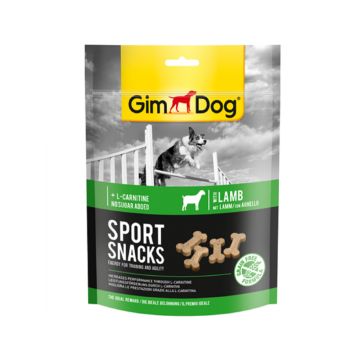 GimDog Sport Snacks Lamb Dog Treats, 150 g