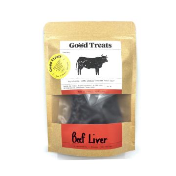 Good Treats All-Natural Dehydrated Beef Liver Dogs Treat - 60 g