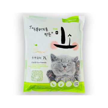 Haoao Korean Tofu Cat Litter - Green Tea - 7 L