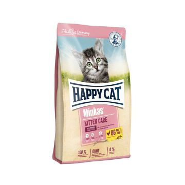 Happy Cat Minkas Kitten Care Poultry Dry Kitten Food - 1.5 Kg