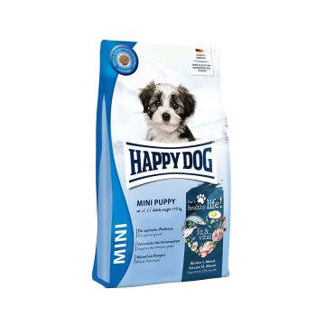 Happy Dog Fit and Vital Mini Puppy Dry Dog Food - 4 Kg