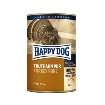 Happy Dog Pure Turkey Dog Food - 400g