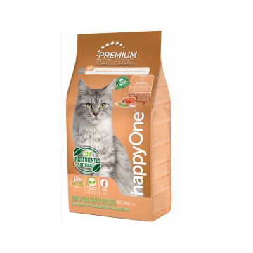 HappyOne Premium Fresh Salmon Adult Cat Dry Food - 1.5 kg