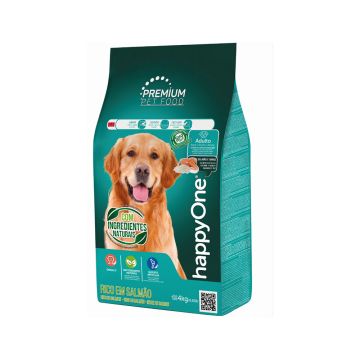 HappyOne Premium Salmon and Rice Dry Dog Food - 4 kg