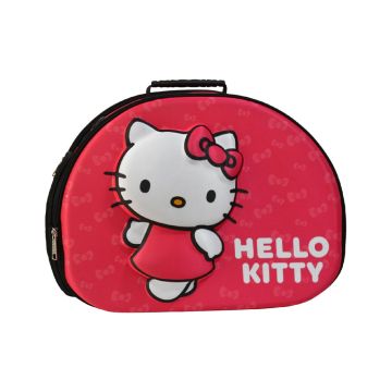 Hello Kitty 3D Eva Embossed Cat Carrying Bag - 43L x 32W x 23H cm
