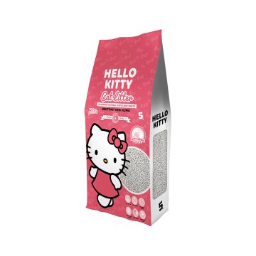 Hello Kitty Baby Powder Scented Bentonite Cat Litter