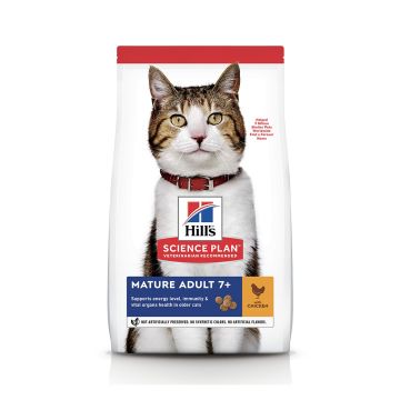 Hill's Science Plan Mature Adult Cat Food with Chicken, 1.5 Kg
