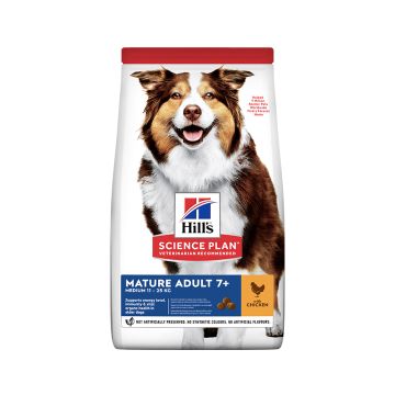 Hill's Science Plan Medium Mature Adult 7+ Dog Food with Chicken