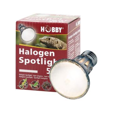 Hobby Diamond Halogen Spotlight For Terrarium - 50 W