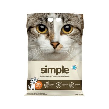 Intersand Simple Clumping Cat Litter - 18 Kg