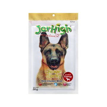 Jerhigh Chicken Jerky Dog Treats - 50 g