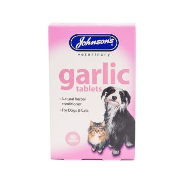 Johnson's Veterinary Garlic Tablets - 40 pcs