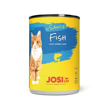 Josera JosiCat Fish in Sauce Cat Wet Food - 415 g