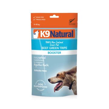 K9 Natural Beef Green Tripe Freeze-Dried Booster Dry Dog Food - 250g