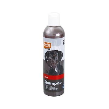 Karlie Black Coat Dog Shampoo, 300 ml