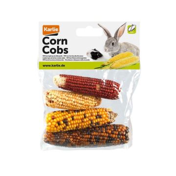 Karlie Mini Corn Cobes Small Animals Treats, 170 g