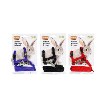 Karlie Rabbit Harness and Leash - Assorted Colors