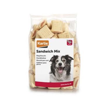 Karlie Sandwich Mix Dog Treats - 400g