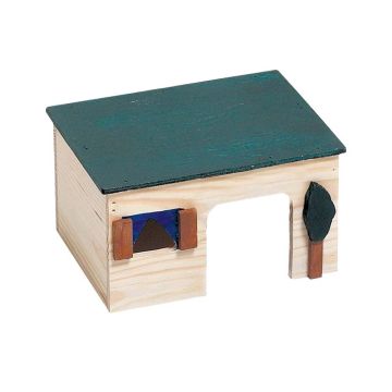 منزل إكو ووندرلاند للحيوانات الصغيرة من كارلي، 26 × 19 × 15 سم