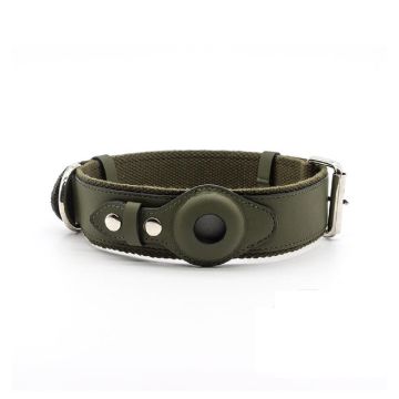 Keeptail Vegan Leather Dog Collar - Green