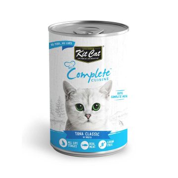 Kit Cat Complete Cuisine Tuna Classic Canned Cat Food - 150g