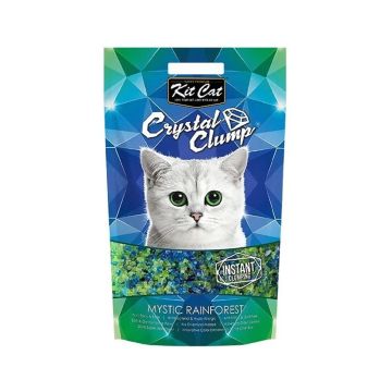 Kit Cat Crystal Clump Mystic Rainforest Cat Litter, 4L