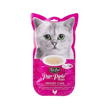 Kit Cat Purr Puree Plus Chicken & Cranberry (Urinary Care) Cat Treat