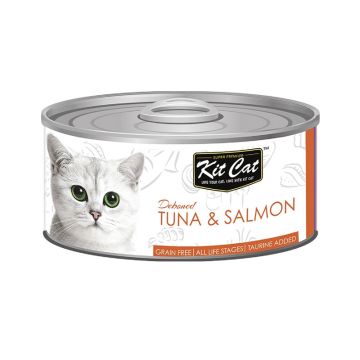 Kit Cat Tuna & Salmon Tin - 80g