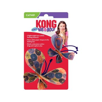 Kong Bat-A-Bout Vibez Butterfly Catnip Cat Toy