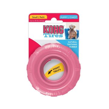 Kong Puppy Tires Toy - Assorted Colours