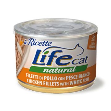 Life Cat Chicken with Fish Cat Food - 150g