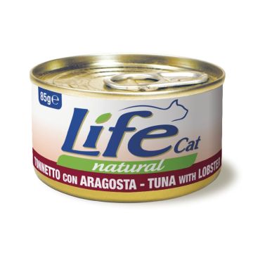 Life Cat Tuna with Lobster Cat Food, 85g