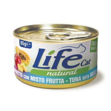 Life Cat Tuna With Mixed Fruits Cat Food, 85g