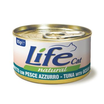 Life Cat Tuna With Ocean Fish Cat Food, 85g