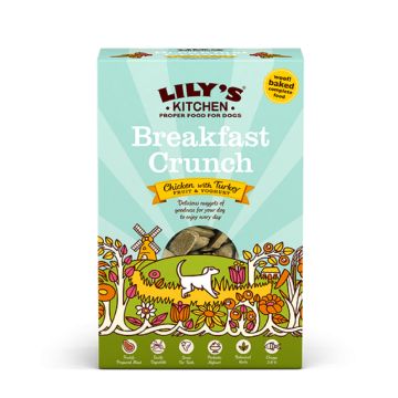 Lily's Kitchen Breakfast Crunch Chicken With Turkey Dog Dry Food - 800g
