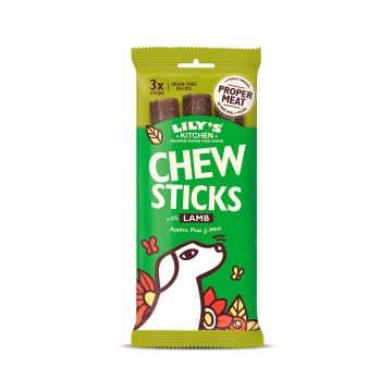 Lily's Kitchen Chew Sticks with Lamb Dog Treats - 120g