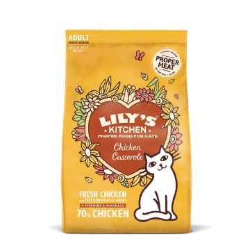 Lily's Kitchen Chicken Casserole Dry Food for Cats