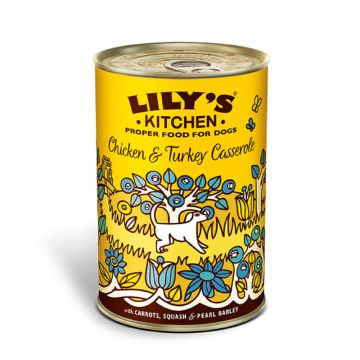 Lily's Kitchen Chicken & Turkey Casserole - 400g