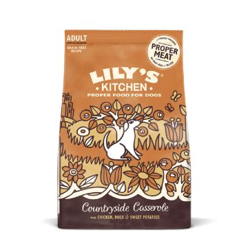 Lily's Kitchen Countryside Casserole With Chicken - Duck & Sweet Potatoes Adult Dry Dog Food