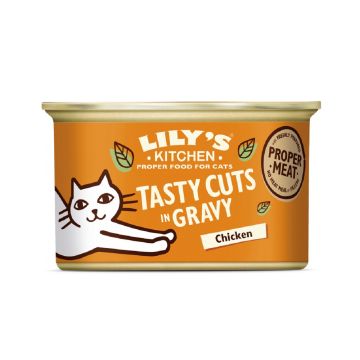 Lily's Kitchen Tasty Cuts Chicken Wet Cat Food - 85g