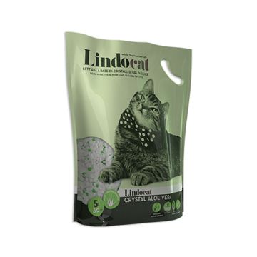 LindoCat Crystal Aloe Vera Scent Cat Litter - 5 L