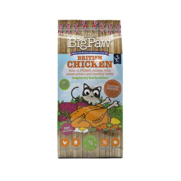 Little Big Paw British Chicken Complete Dry Food for Kittens - 1.5 Kg