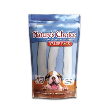 Loving Pets Nature's Choice White Retriever Rolls Dog Treats - 3 pcs