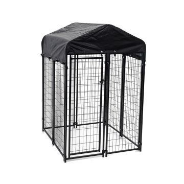 Lucky Dog Outdoor Pet Kennel with Cover